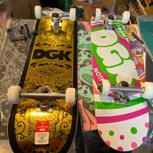 Brand new complete DGK brand skateboards!